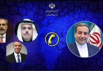 گفت‌وگوی عراقچی با وزرای خارجه مصر، عربستان و ترکیه درباره تحولات منطقه‌ای