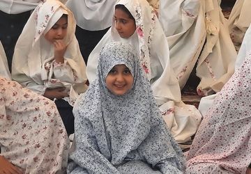 افتتاحیه نمازخانه‌ در دبستان مهندس وحید کیهانی ناحیه یک شهرری