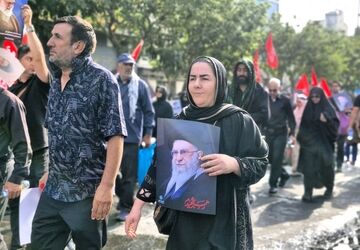 خیابان فلسطین؛ روایت حضور مردم در روز وداع