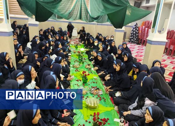 وقتی دبیرستان شهید همت بوی غربت حضرت مادر گرفت