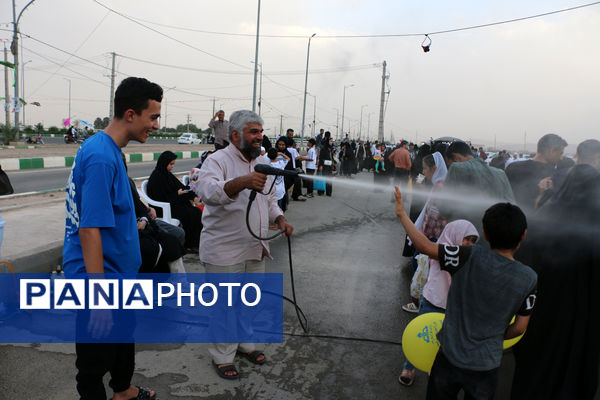 شادپیمایی مردم قم به مناسبت عید غدیر-1