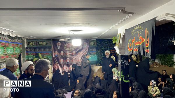 بازدید امام جمعه کاشمر از هیأت بانوان نورالزهرا شهر فرگ