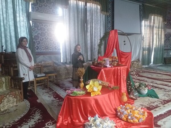 برگزاری جشن یلدای فاطمی در مسجد مسلم ابن عقیل شیروان