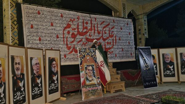 عزاداری محرم‌الحرام همراه با مراسم هفت شهید دکتر سید داوود شیروانی بروجنی