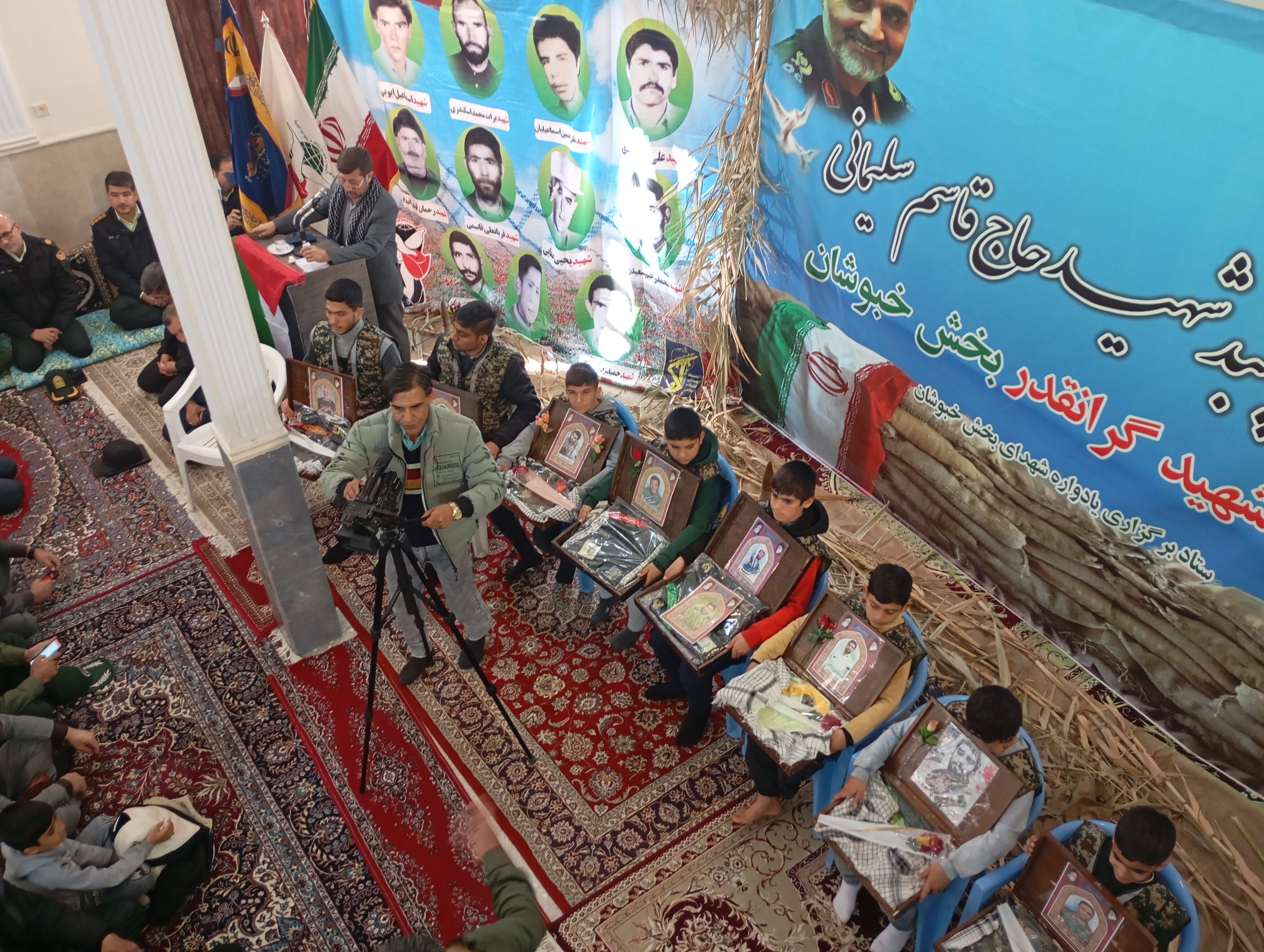 گرامیداشت پنجمین سالگرد شهادت سردار دلها در فاروج
