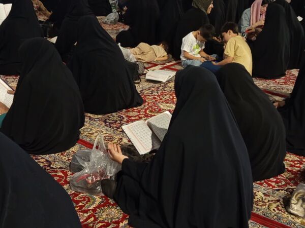 قرائت دعای کمیل در شهرستان کاشمر 
