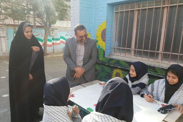طلوع مهربانی  در آموزشگاه های دخترانه  باهنر۲ و امید 