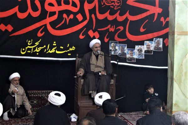 مراسم بزرگداشت چهلم شهید «محمد خاکی» و فرزندش در قم