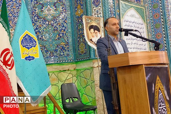 اقامه نماز جمعه ورامین در مسجد صاحب‌الزمان(عج) با حضور گسترده مردم و مسئولان