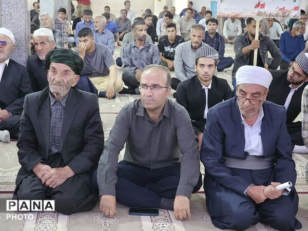 مراسم گرامیداشت رهبر شهید انقلاب در شهرستان دهگلان