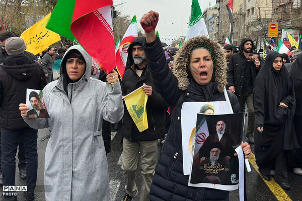 راهپیمایی روز قدس در تهران