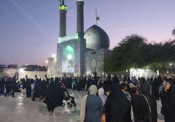 حاجی‌آباد در مسیر عاشقی جاماندگان اربعین