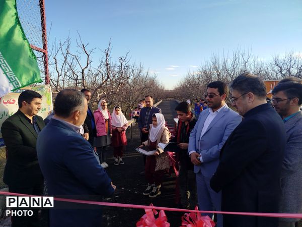 افتتاح زمین چمن مصنوعی اردوگاه المهدی (عج) مراغه