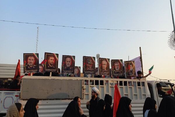 خروش کاروان پیاده‌روی یکصدهزار نفری «مشایه اهواز» 