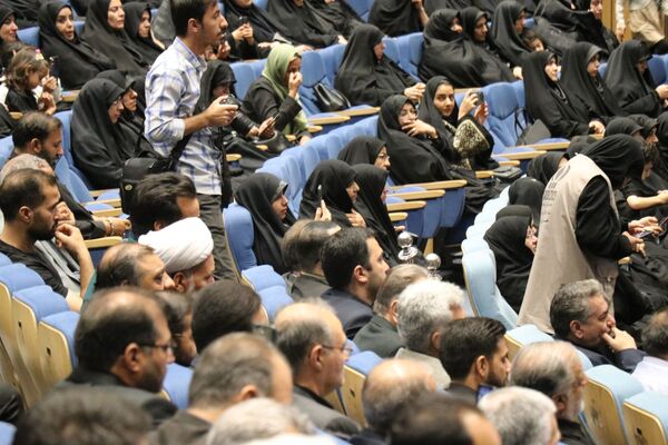 مراسم چهلم سردار شهید، محمد کاظمی در مشهد