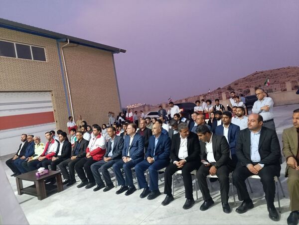 افتتاح ساختمان جمعیت هلال احمر شهرستان جم