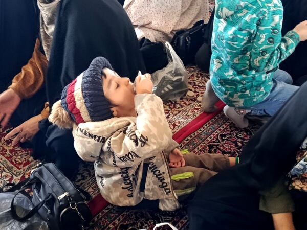 حضور کودکان در نماز جمعه کاشمر 