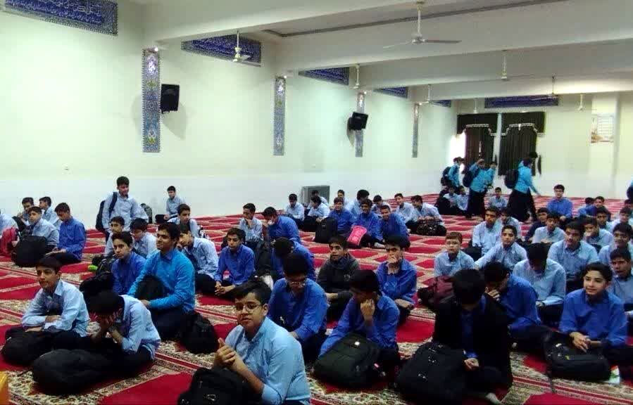 عطر و بوی کربلا؛ رزق دانش آموزان مدرسه شاهد افشار شد