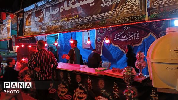  شبی متفاوت در موکب ریحانه النبی(س)