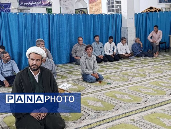 مراسم بزرگداشت شهدای دولت در مسجد جامع آشخانه