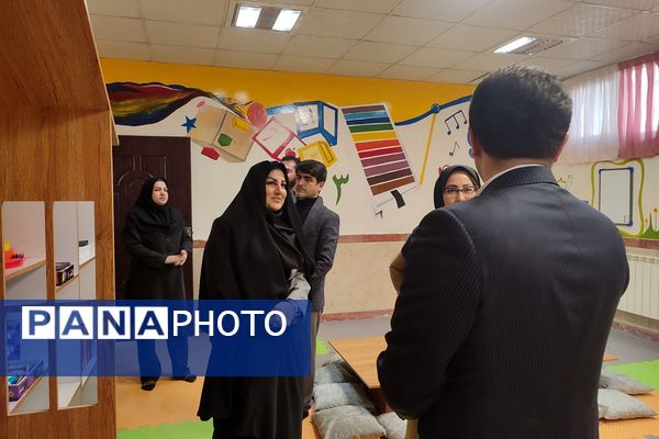 افتتاح اتاق پژوهش در دبستان نیلوفر رفیعی ناحیه دو شهرری 