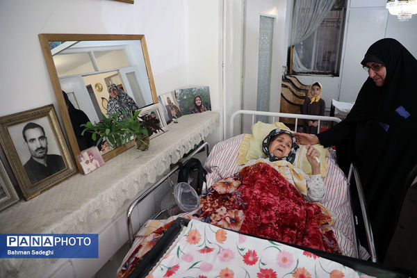 دیدار با خانواده شهید مهدی ابراهیمی