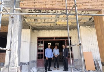 گزارشی از آخرین وضعیت ساخت مدرسه بنت هدی منطقه میانکوه