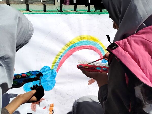 جشنواره روز جهانی کودک در دبستان شهید نجفی فدافن