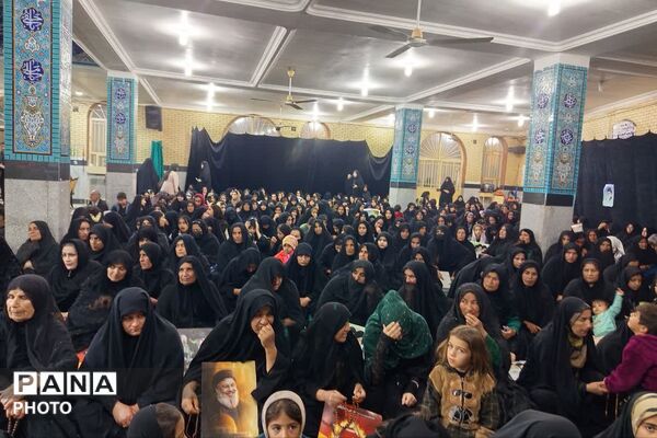 اجتماع بزرگ مردم قلعه رئیسی در پی شهادت رهبر معظم انقلاب 
