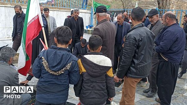 راهپیمایی روزقدس در شهر کاج 