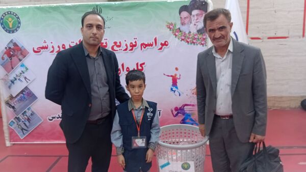 مراسم توزیع تجهیزات ورزشی؛کاروان مهر با نشاط در ناحیه 7 مشهد