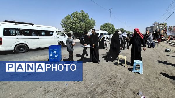 لحظه‌های ناب عاشقی در مشایه اربعین 