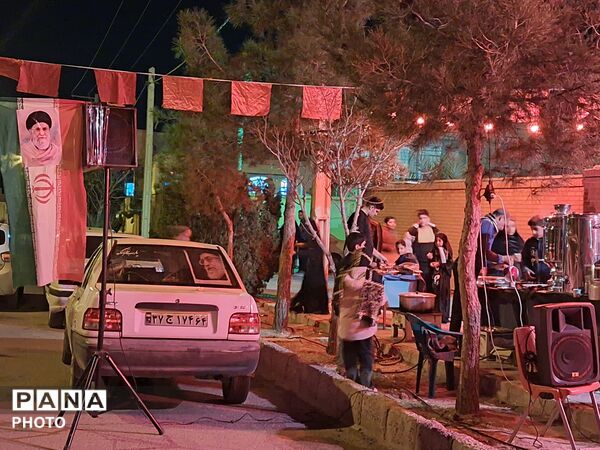 موکب شجره طیبه در دبستان دخترانه علمدارحسینی تفت