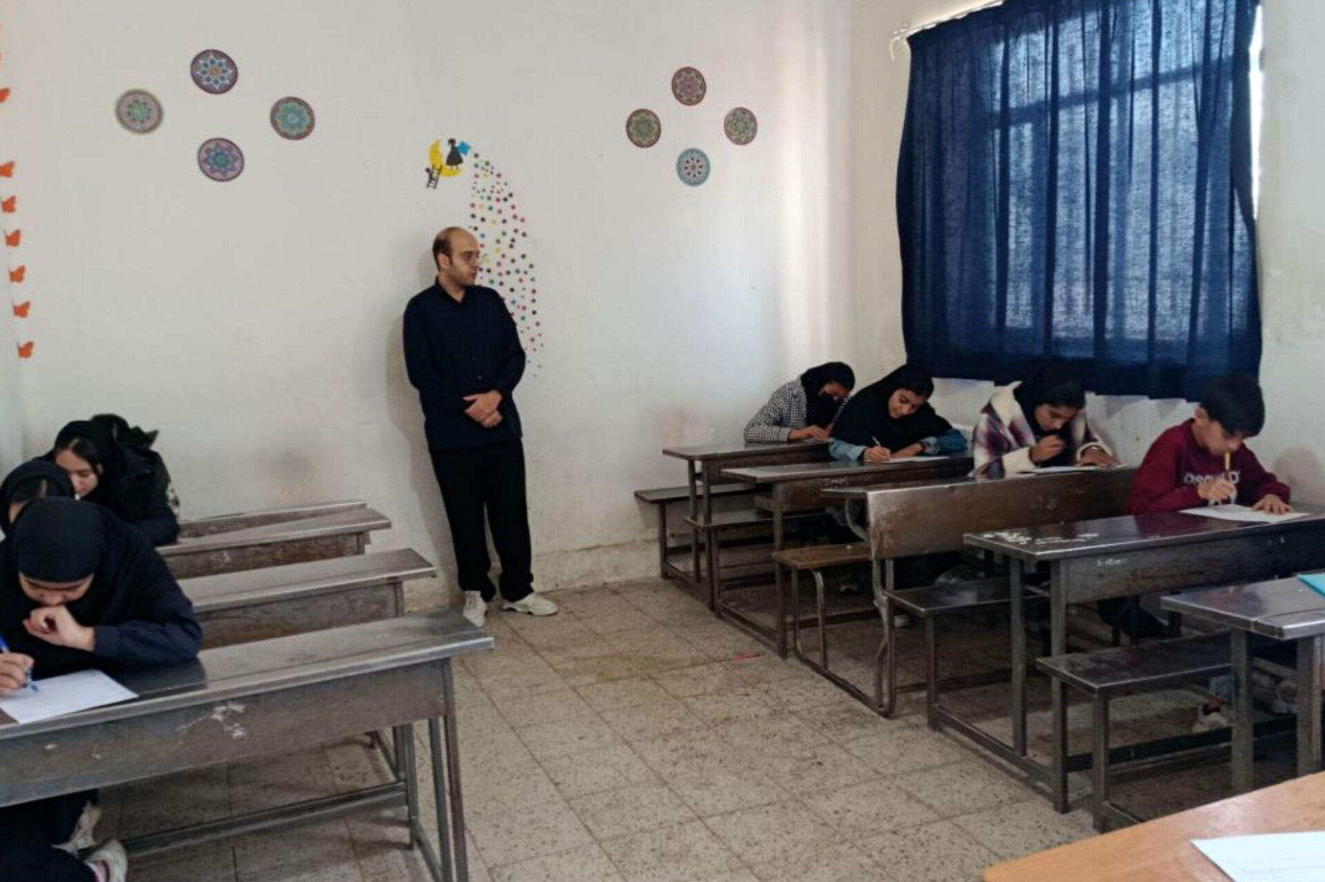 شروع امتحانات نوبت اول مدارس شهرستان فیروزه