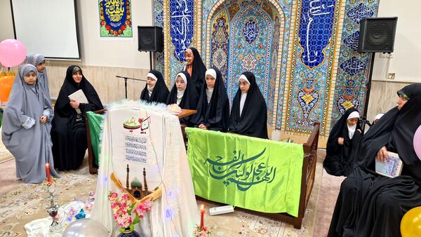 شور و شادی میلاد منجی عالم در دارالقرآن امام حسین (ع) ناحیه ۶ مشهد