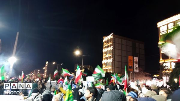  یازدهمین شب مراسم شهادت آیت الله سید علی خامنه‌ای در بلوار فضل 