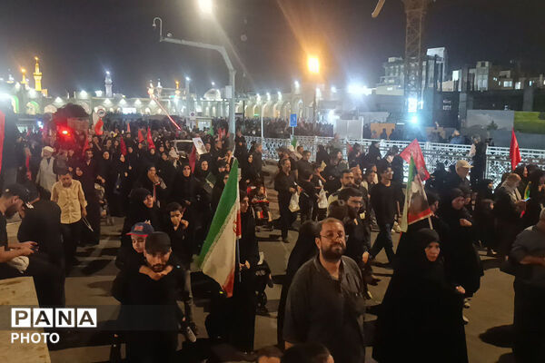وداع باشکوه با خورشید در شهر خورشید؛ مشهد یکپارچه در سوگ
