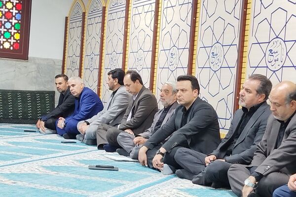 مراسم ارتحال امام خمینی (ره) در اداره آموزش و پرورش ناحیه دو شهرری 