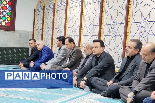 مراسم ارتحال امام خمینی (ره) در اداره آموزش و پرورش ناحیه دو شهرری 