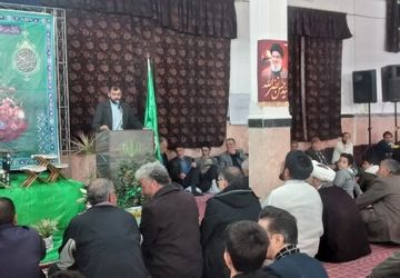 برگزاری محفل انس با قرآن کریم در مسجد جامع شهر تیتکانلو