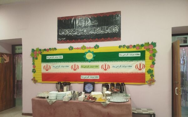 افتتاحیه آموزشگاه  سه کلاسه  دبستان دخترانه شهید نصرآبادی فیض آبادنیشابور 