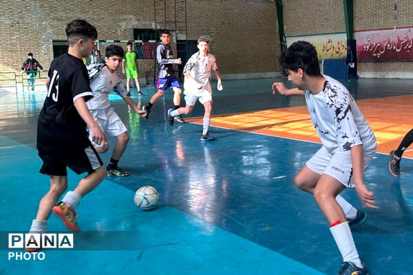اختتامیه مسابقات فوتسال بین‌مدرسه‌ای پسران جام اقتدار ایران در پردیس