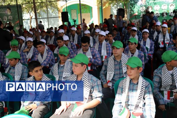 آیین افتتاحیه پنجمین دوره طرح ملی لاله‌های روشن