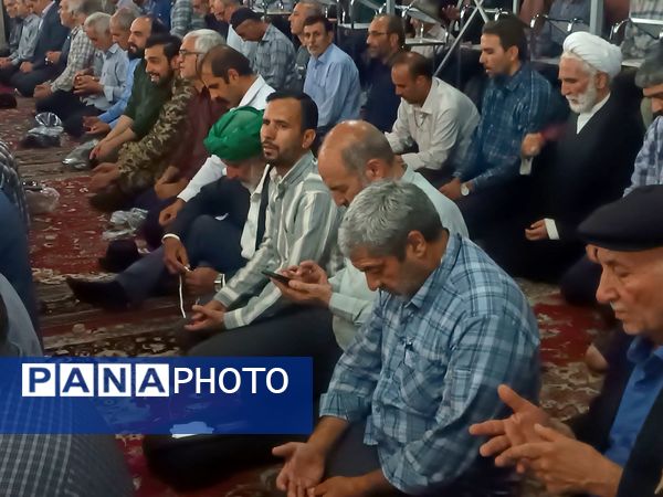 نماز جمعه با حضور پرشور مردم ولایتمدار نیشابور 