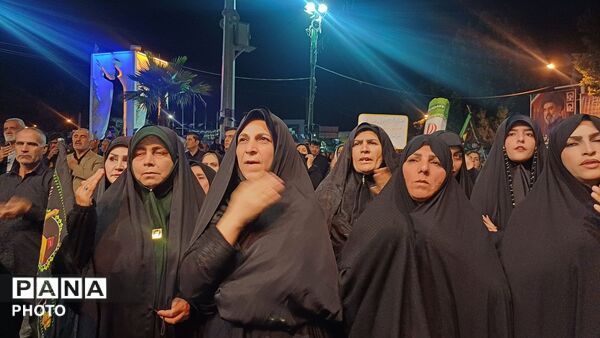 تجمع بزرگ تاسوعاییان در کوهدشت