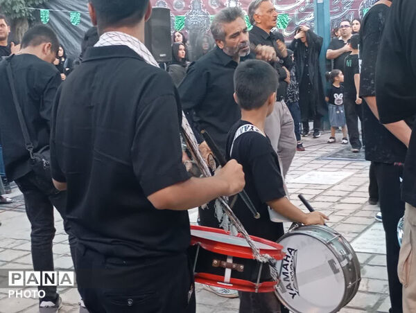  شب عاشورا در امامزاده علی‌اکبر