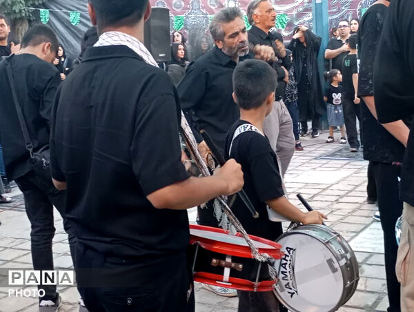  شب عاشورا در امامزاده علی‌اکبر