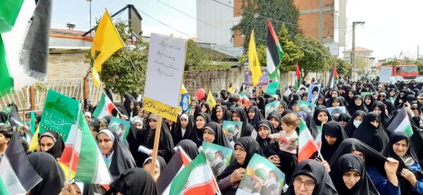 برگزاری راهپیمایی روز قدس در میاندورود 