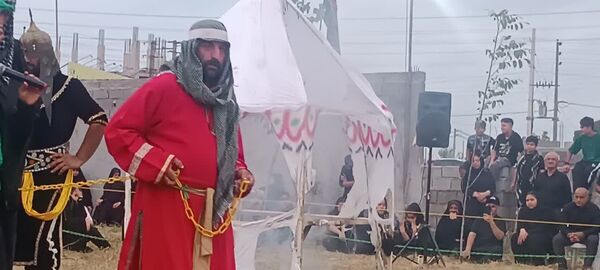 آیین شبیه‌خوانی در شهرستان محمودآباد