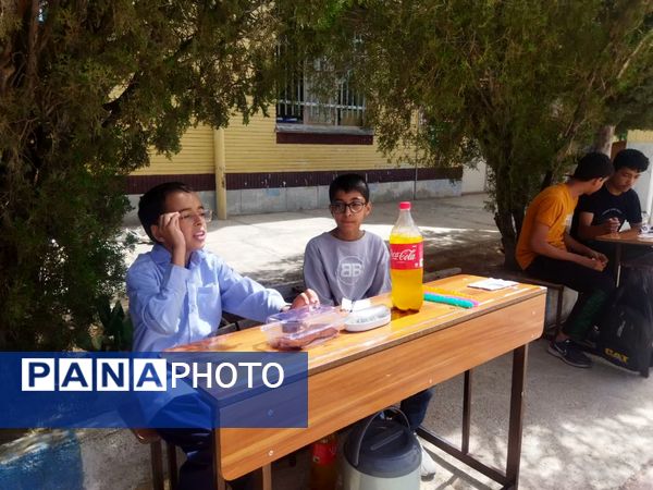 برگزاری جشنواره غذا و بازارچه دانش‌آموزی در دبیرستان نمونه دولتی دانش 